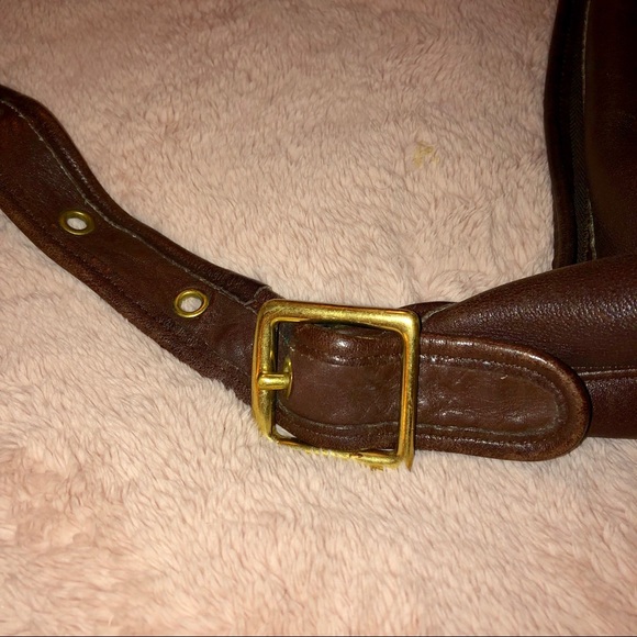 COACH Full Grain Leather Bucket Bag - Picture 6 of 7